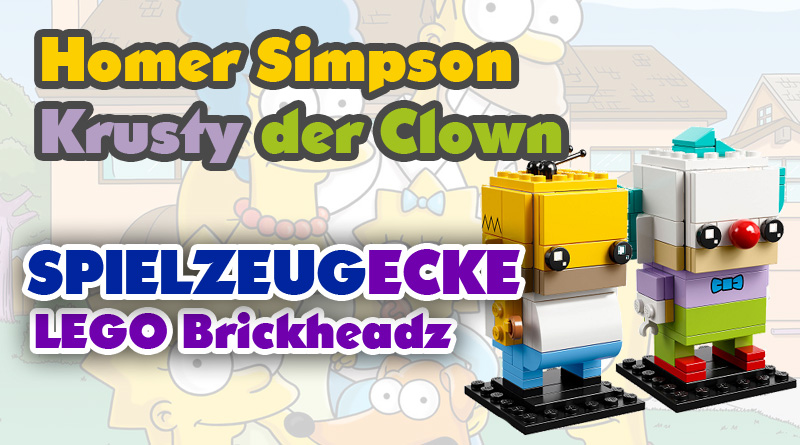 Lego® Simpsons Brickheadz: Homer & Krusty (Set 41632)