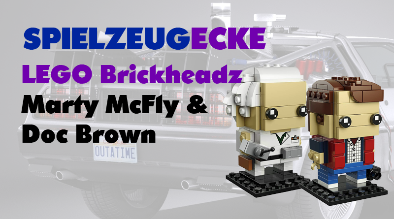 LEGO® Brickheads MartyMcFly + Doc Brown