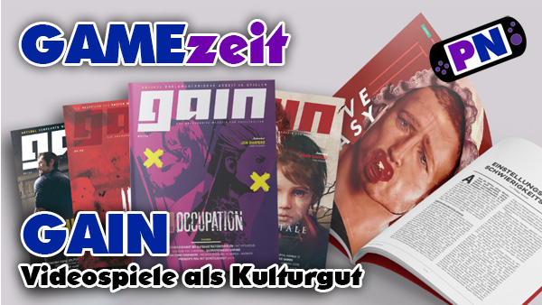 GameZeit #9: GAIN – Ein Printmagazin für Gamer