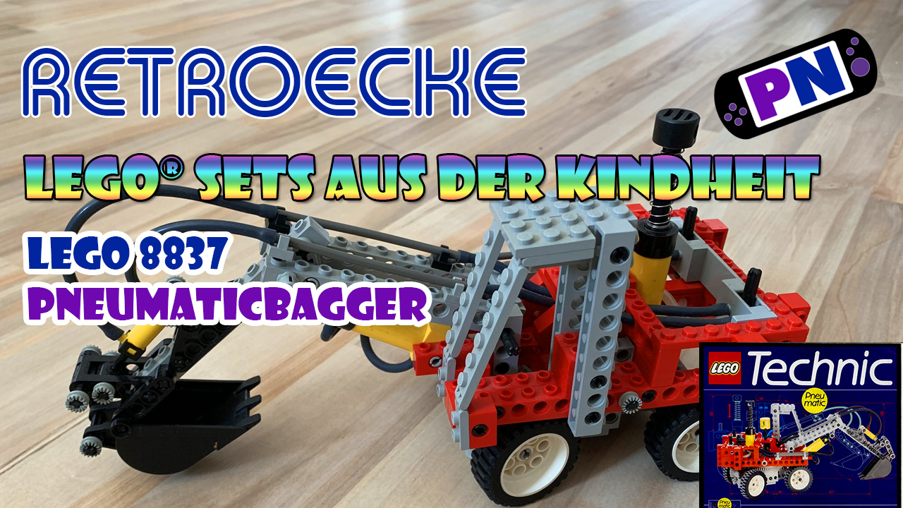 Retroecke #11: LEGO® TECHNIC Pneumatic Bagger von 1992