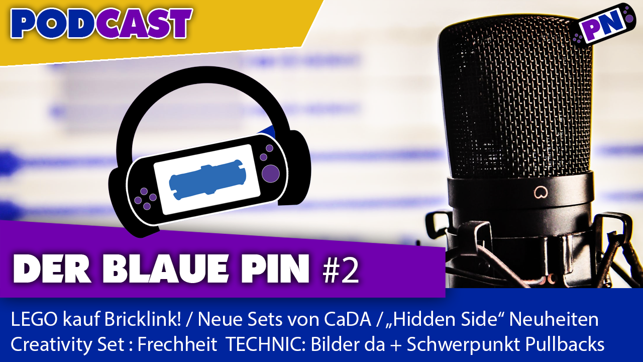 Der blaue Pin #2: LEGO kauft Bricklink, CaDA Neuheiten, TECHNIC Sets: Schwerpunkt Pullbacks 2020