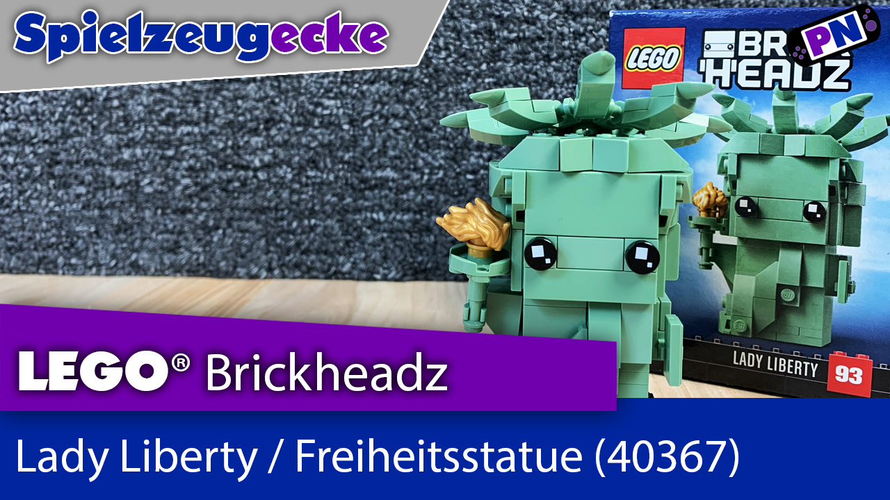 LEGO® Lady Liberty Freiheitsstatue Brickheadz (40367) – Review