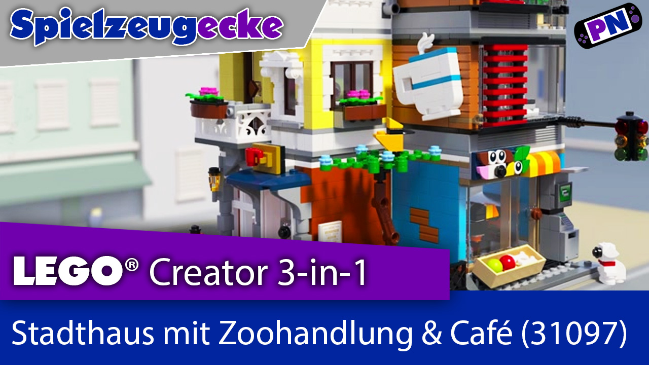 LEGO® Stadthaus mit Zoohandlung & Café (31097) Creator 3-in-1 – Review