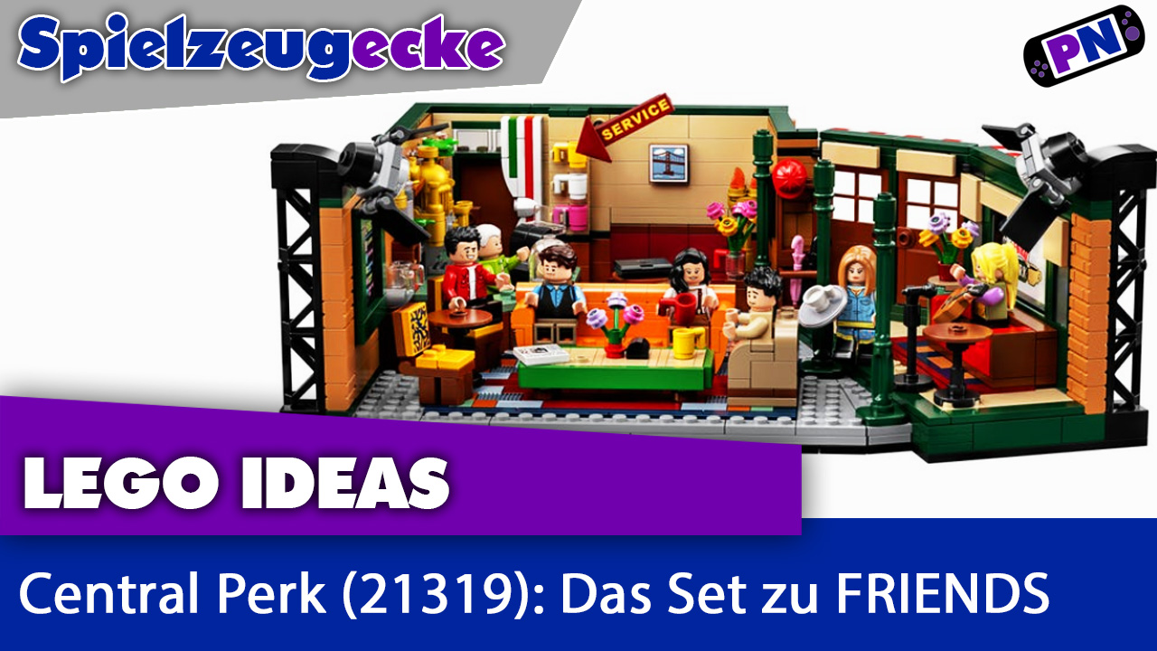LEGO® IDEAS Central Perk:  TV Lizenz optimal umgesetzt! Das Set zur Kult-Serie FRIENDS! (21319)