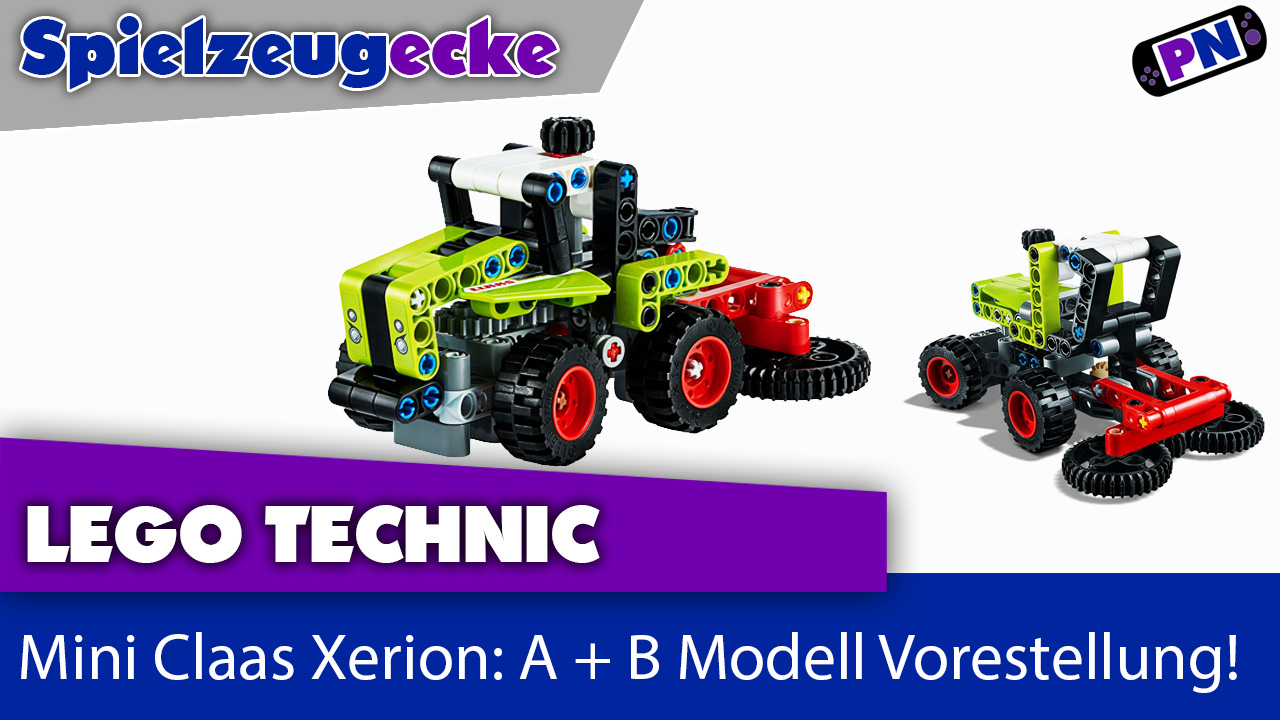 LEGO® 42102 TECHNIC Mini Claas Xerion: A + B Modell Vorstellung