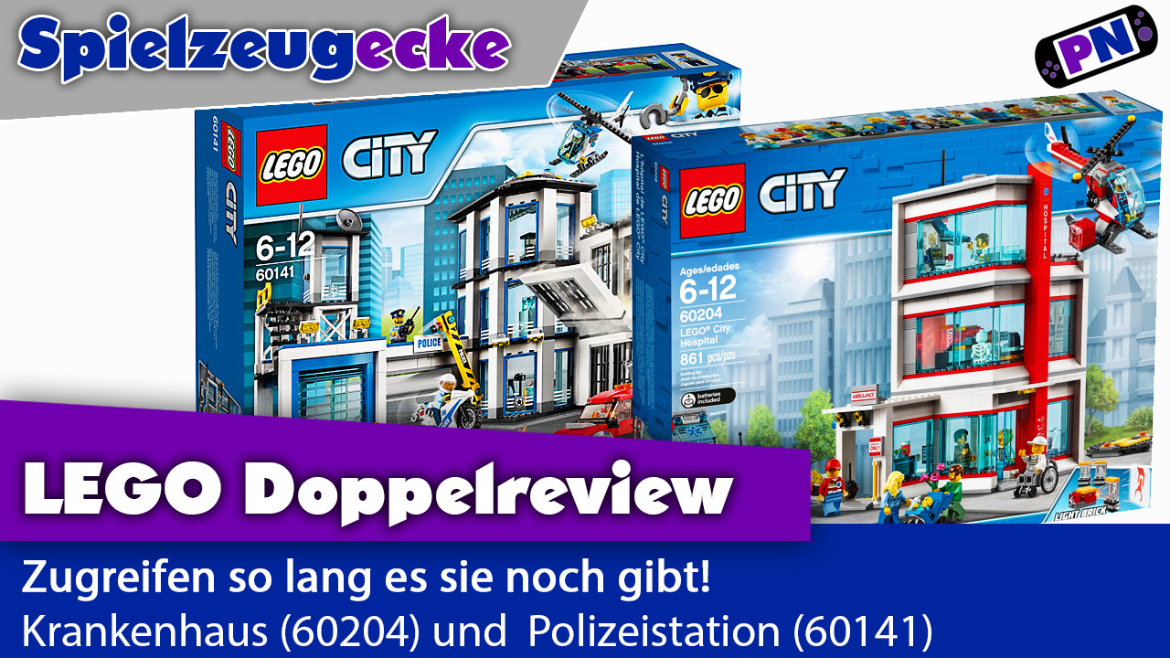 LEGO® City: Krankenhaus (60204) und Polizeistation (60141): Zuschlagen so lang es sie noch gibt! Review!