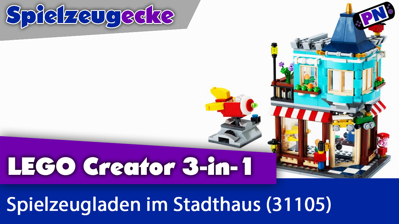 LEGO® Spielzeugladen im Stadthaus: Wenig Modulhaus für viel Geld? Plus MOC! (31105)