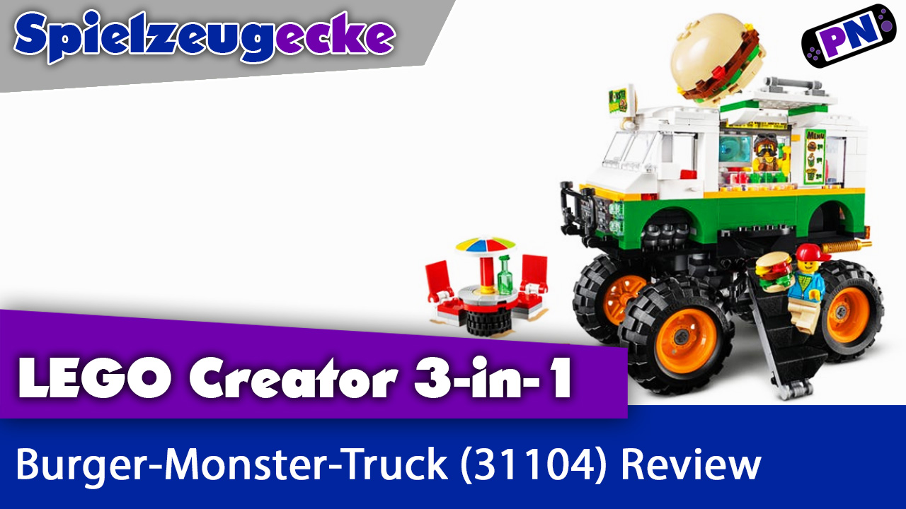 LEGO® Burger-Monster-Truck: Genialer Foodtruck und Umbau! (Creator 31104)