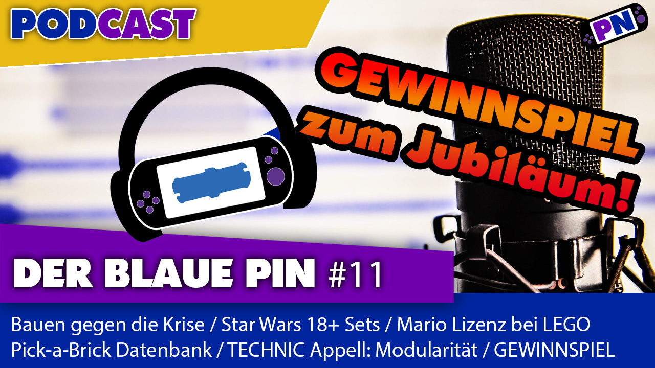 #11: Bauen gegen die Krise / SW: Büsten / Super Mario von LEGO / PaB Datenbank / Gewinnspiel