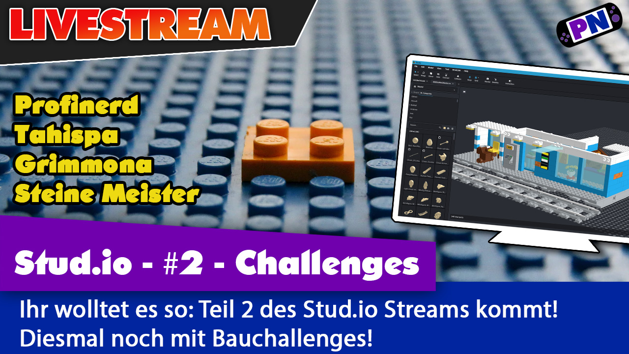 Stid.io Stream #2: Bauchallenge: Der entscheidet was gebaut wird – und mit was!