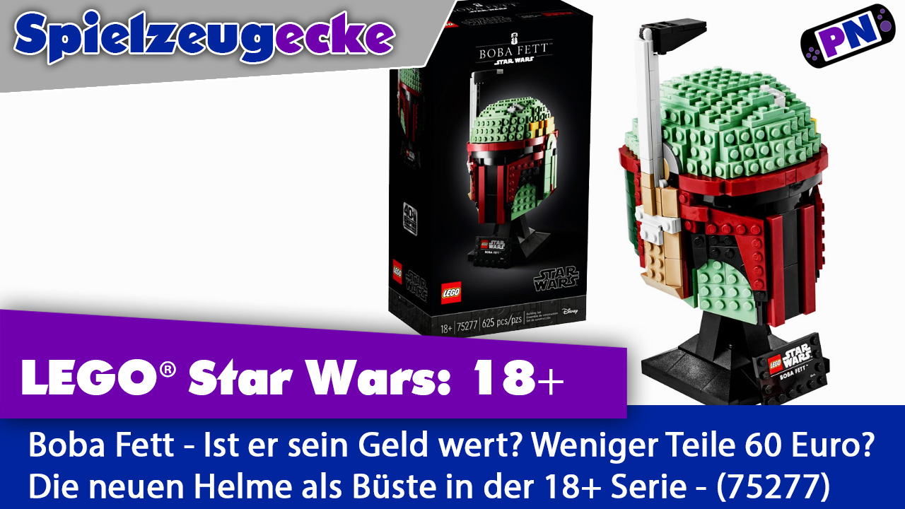 LEGO Star Wars Büste Boba Fett – Sein Geld Wert aber etwas fehlt  (75227)