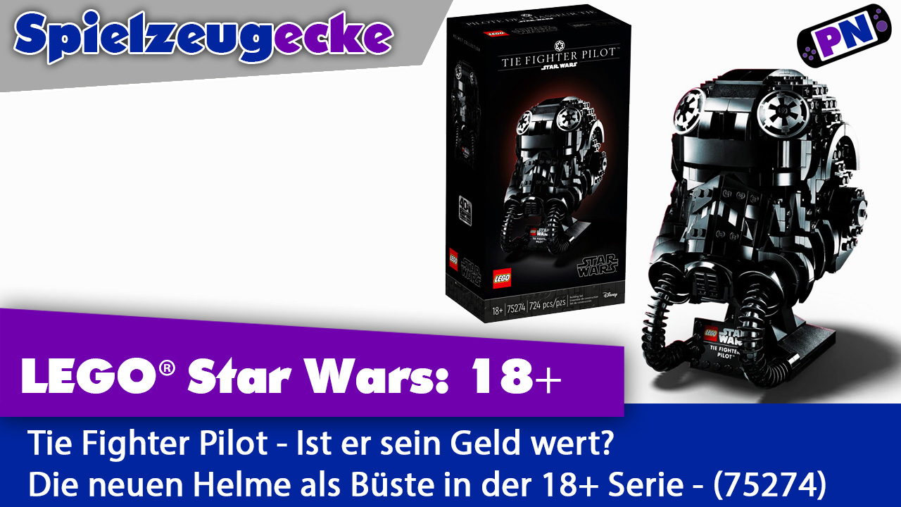 LEGO® Star Wars Büste: Tie Fighter Pilot: Ein 18+ Set! Ist es das Geld wert? (75274)