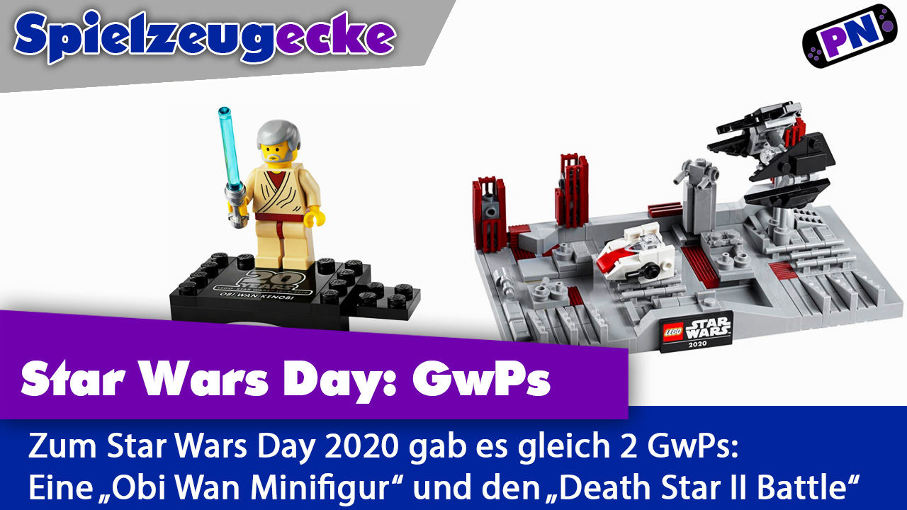 Star Wars Day: Review der beiden kostenlosen Beigaben (Obi Wan + Death Star II Battle) 40407 / 30624