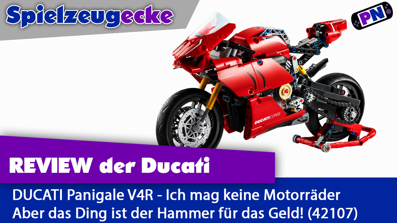 Traum oder Albtraum? LEGO® TECHNIC Ducati Panigale V4 R (Review – 42107)