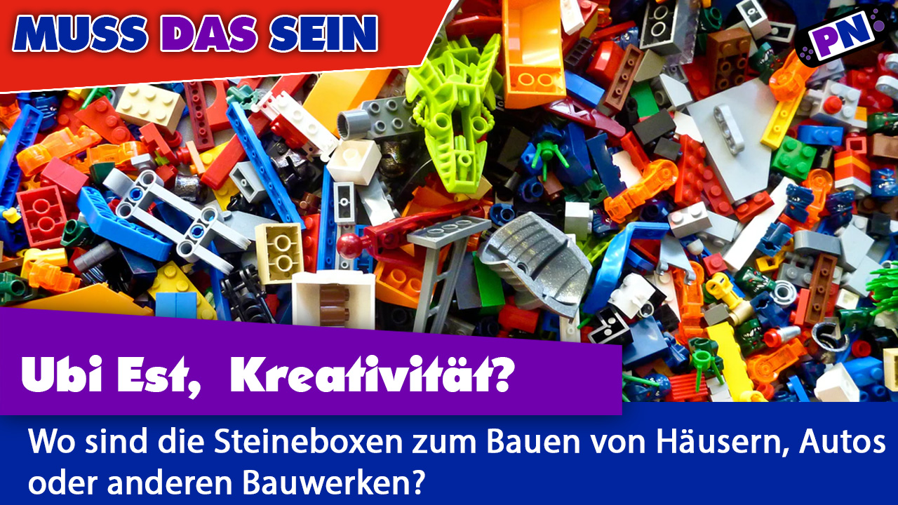 Ubi Est Krativität, LEGO? Ich will wieder Steineboxen mit ordentlichen Bricks!