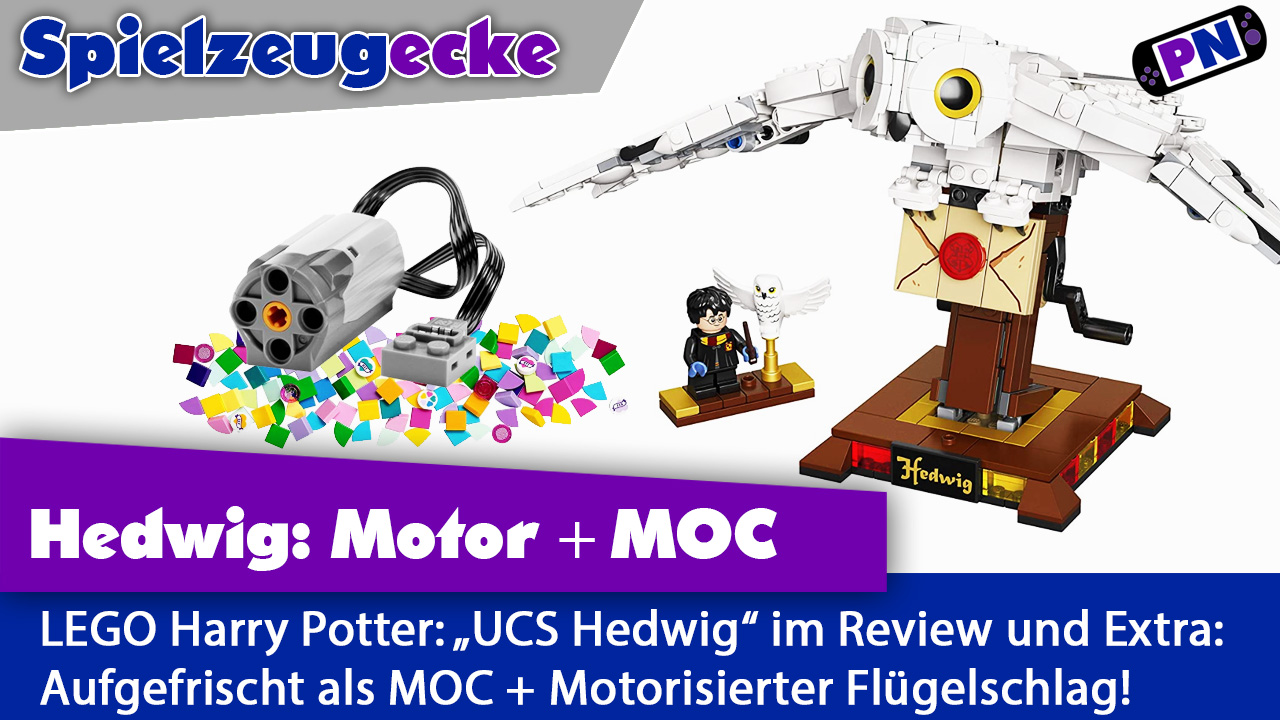 LEGO® Harry Potter: “UCS Hedwig” Review + MOC + Motorisiert! (75979)