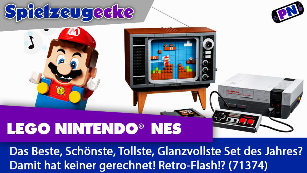 Retro-Gefühle oder teures Plastik? LEGO® Nintendo Entertainment System (NES) im Review + Motorisiert!