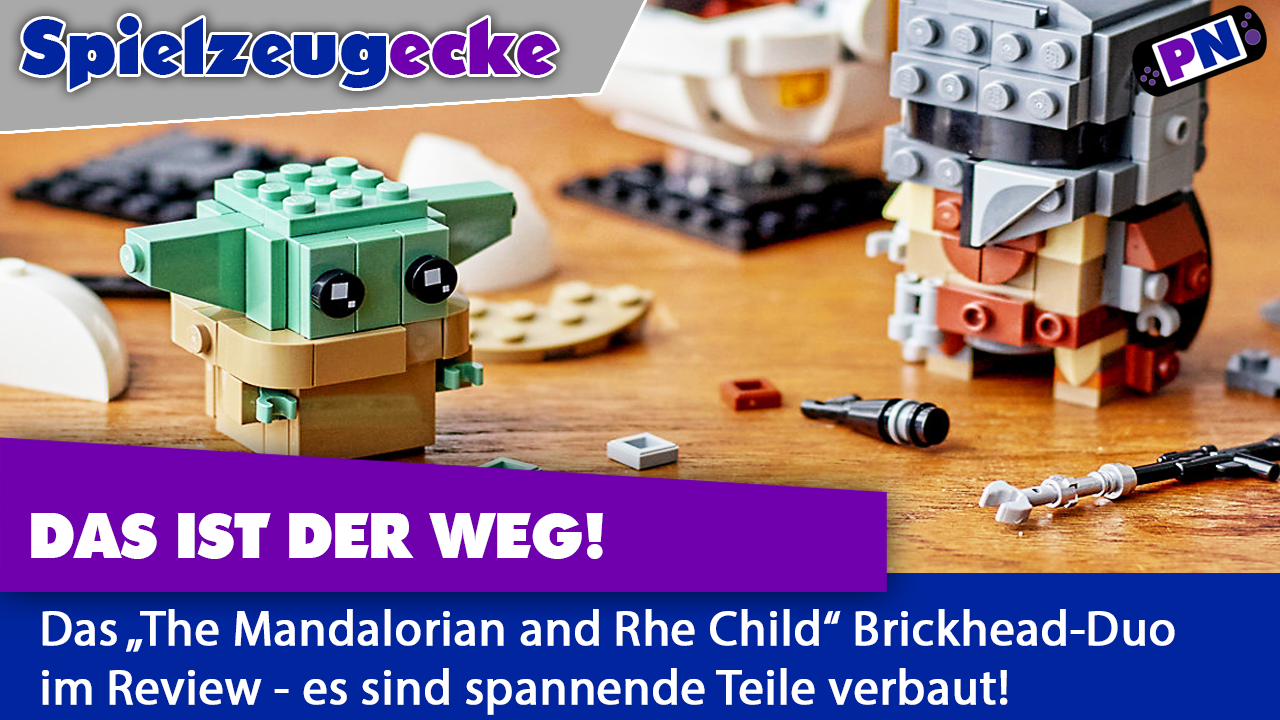 Das ist der Weg! Mandalorianer und das Kind als LEGO® Brickheadz (75317)