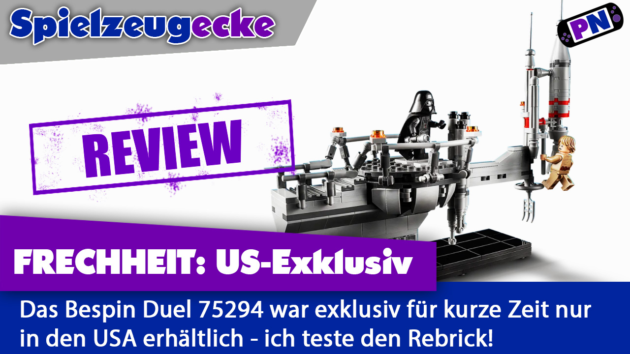 Review des US-Exklusiven Bespin Duel (Star Wars: Duell auf Bespin) / 75294 Rebrick