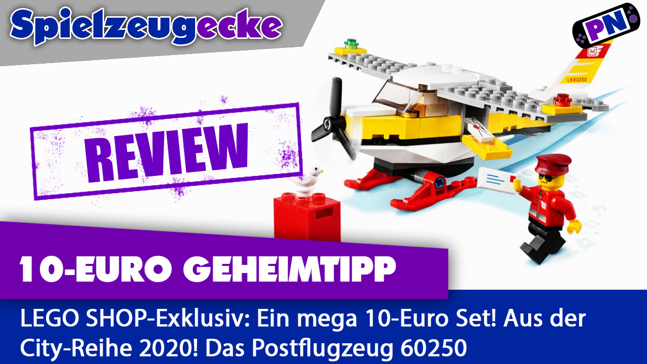 10 Euro GEHEIMTIPP! Das Postflugzeug (LEGO-Exklusiv) im Review (60250)