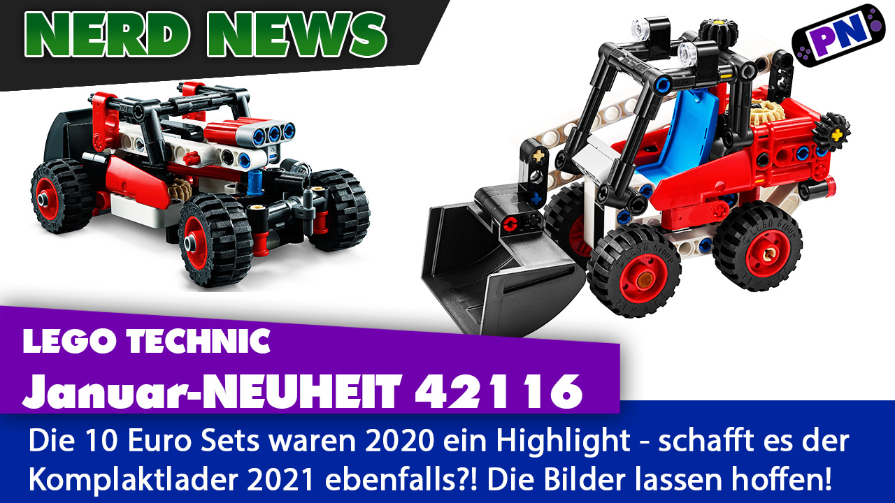 LEGO TECHNIC Neuheit 2021: Kompaktlader für 10 Euro! (42116)