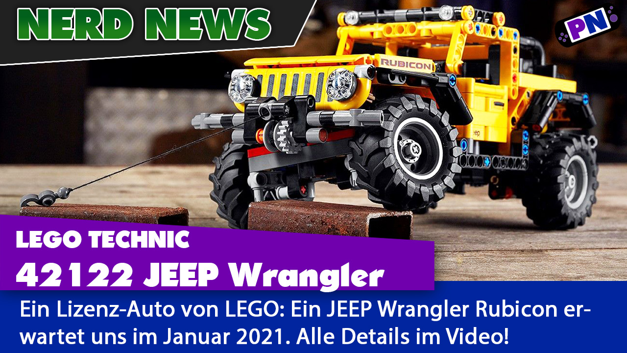 LEGO TECHNIC 42122 Jeep Wrangler Rubicon: OFFIZIELL Vorgestellt