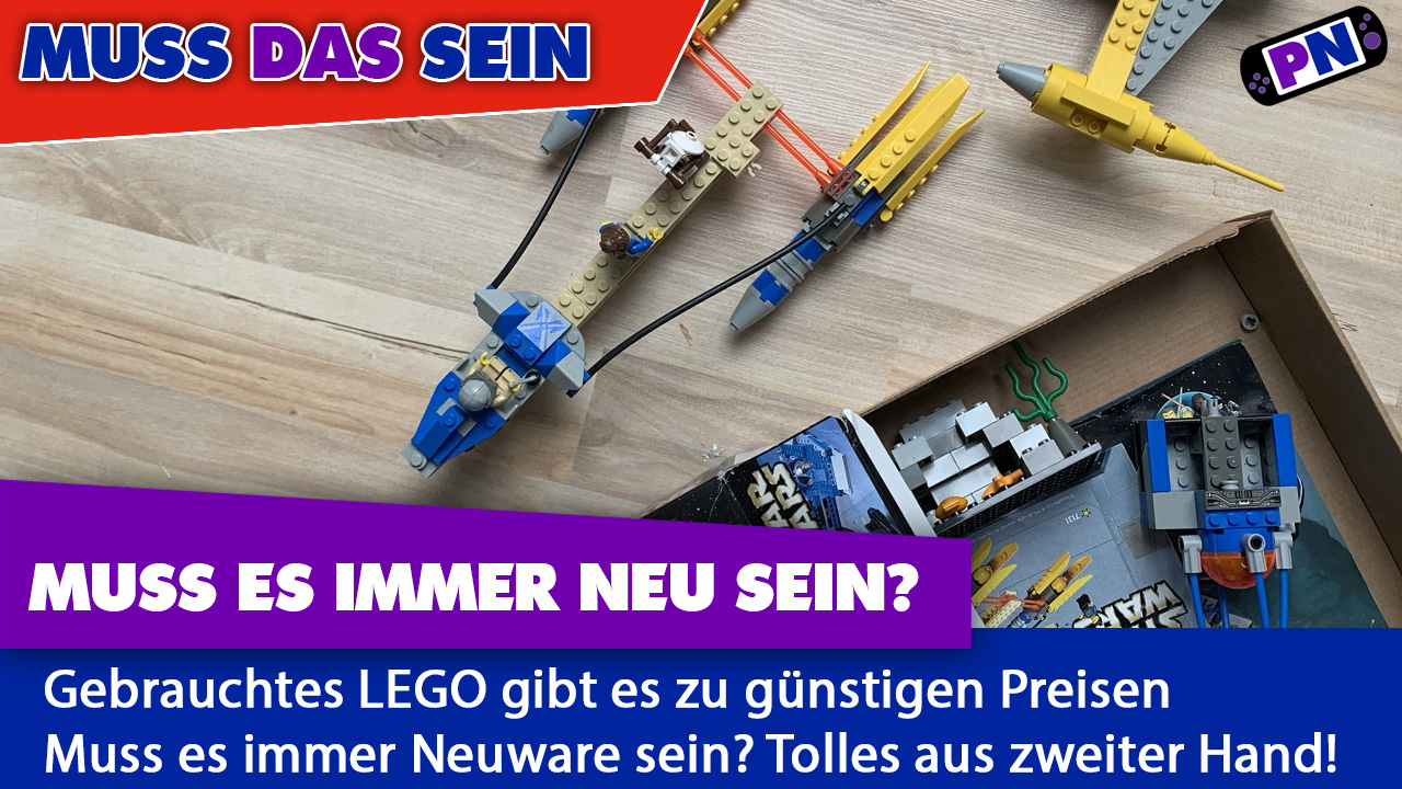 Muss das sein? Immer neues Lego? Gebrauchtes Lego ist auch toll!