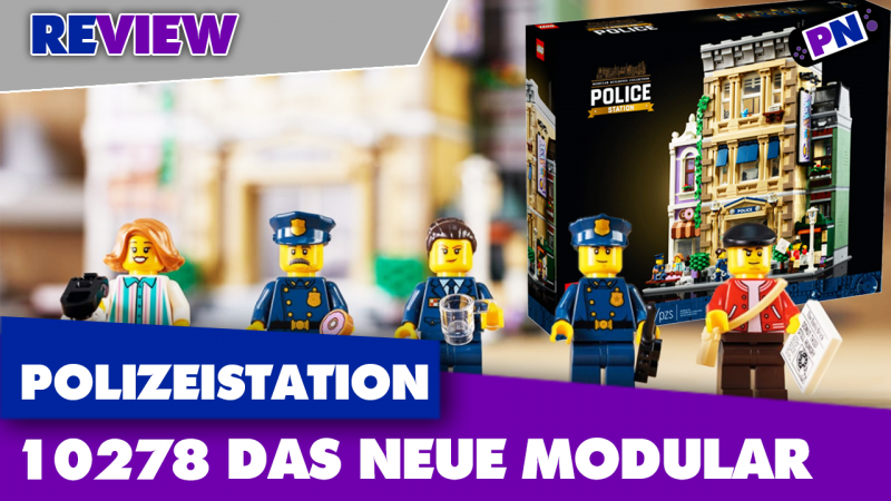 Neu, teuer und groß. Aber passt es in die Stadt?! Modular Building: LEGO® Polizeistation 10278 – Review