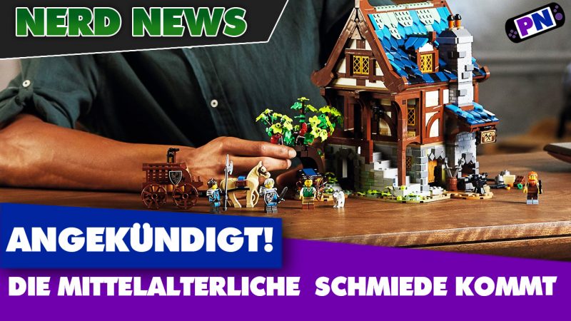 Die Falkenritter sind zurück! In der Mittelalterlichen Schmiede LEGO IDEAS 21325