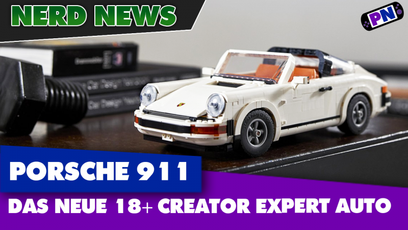 Brandheiß: Porsche 911 Targa / Turbo (10295) als Creator Expert bzw. 18+ Auto vorgestellt!