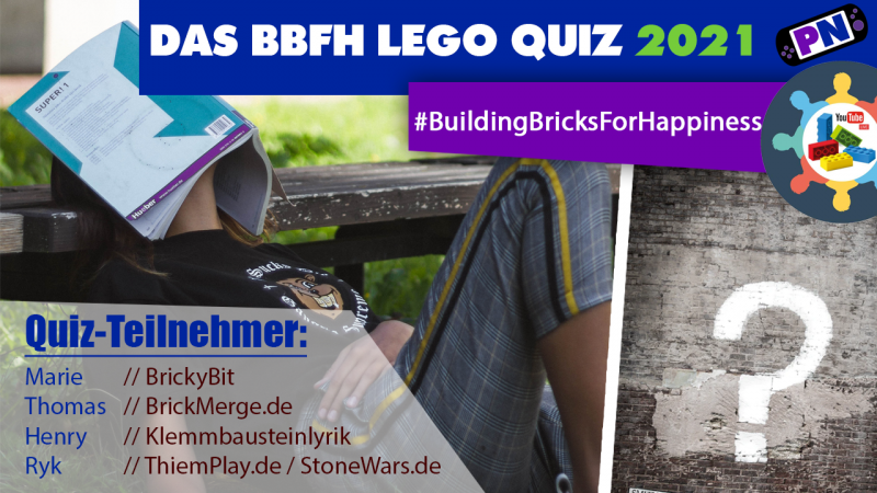 DAS GROSSE LEGO QUIZ mit Henry, Ryk, BrickyBit und Thomas #BuildingBricksForHappiness