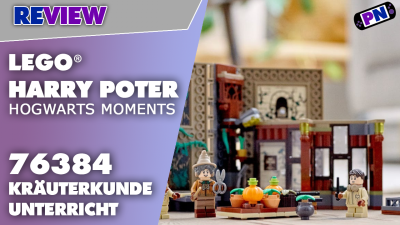 Geht im Bücherregal unter: LEGO® Hogwarts Moments: Kräuterkundeunterricht (76384)