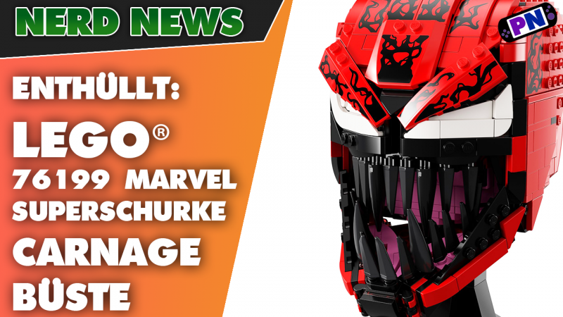 LEGO® MARVEL Carnage Büste als 18+Set zum Kinofilm VENOM 2 im Juni! Set 76199