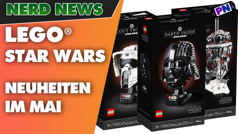 Neue LEGO® STAR WARS Sets im Mai! und Helme und Droide! DARTH VADER!!! 75306, 75305, 75304