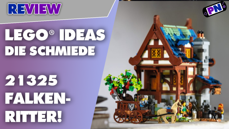 Falkenritter, Amboss und bunte Steine: Die LEGO® IDEAS Schmiede im Review 21325