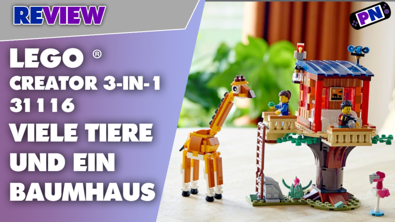 Da bekommt man Stielaugen: LEGO® Creator 3-in-1 Safari-Baumhaus Review (31116)