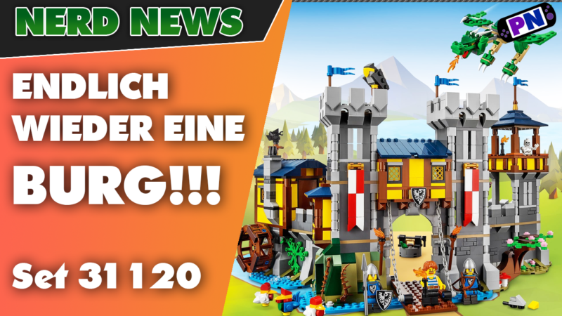 ENDLICH EINE BURG von LEGO®! Die Creator 3-in-1 Ritterburg kommt! (31120)