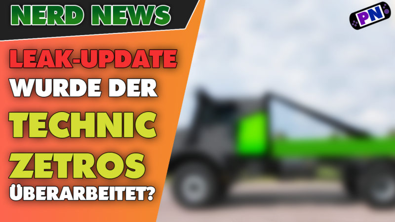 LEGO® TECHNIC LEAK Update: Wurde der Mercedes Benz Zetros überarbeitet? Farbe und Achsen NEU!