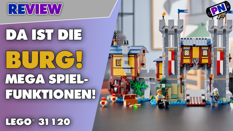 Noch besser als gedacht: Da ist die Burg: LEGO® Creator 3-in-1 Ritterburg 31120 – mit wenig Mankos!