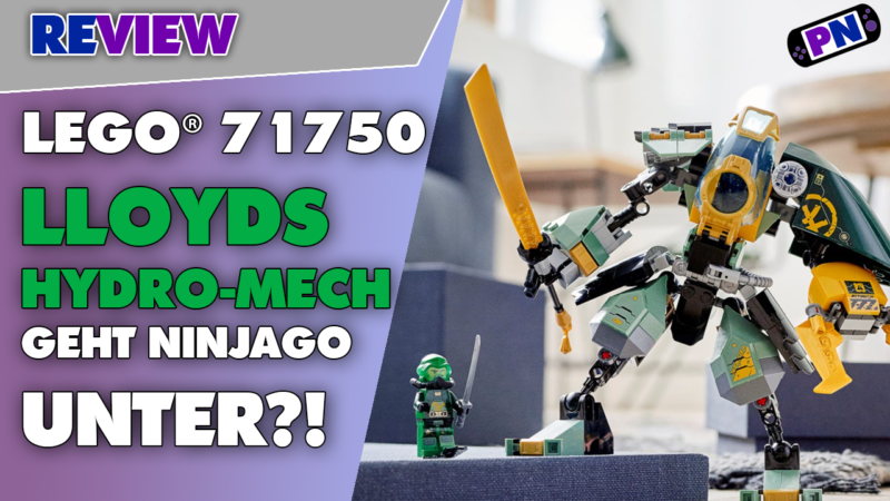 Ninjago geht unter! Lloyd Unterwasser im Einsatz: LEGO® Lloyds Hydro-Mech (71750)