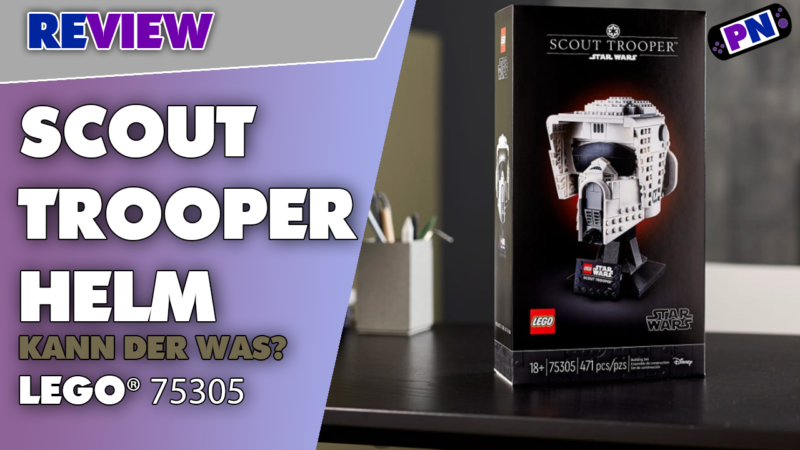 Sammlung vervollständigt! Kann der was?! LEGO® Star Wars Scout Trooper Helm Review (75305)