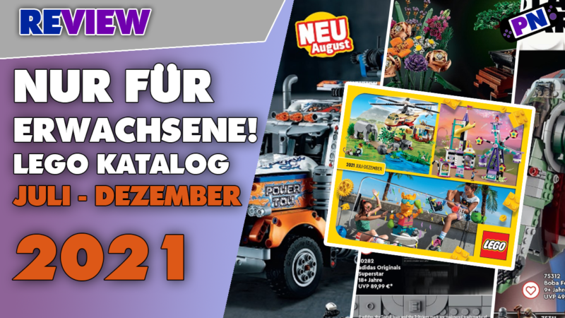 Nur für Erwachsene! LEGO® Katalog Juli – Dezember 2021! Schwerpunkt TECHNIC, Star Wars und 18+