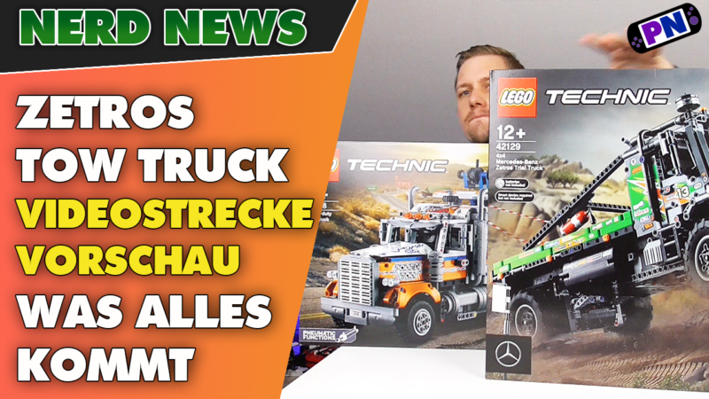 LEGO® TECHNIC: NEUE WELLE! Das erwartet euch mit Zetros + Abschlepp-Truck! 42128 + 42129