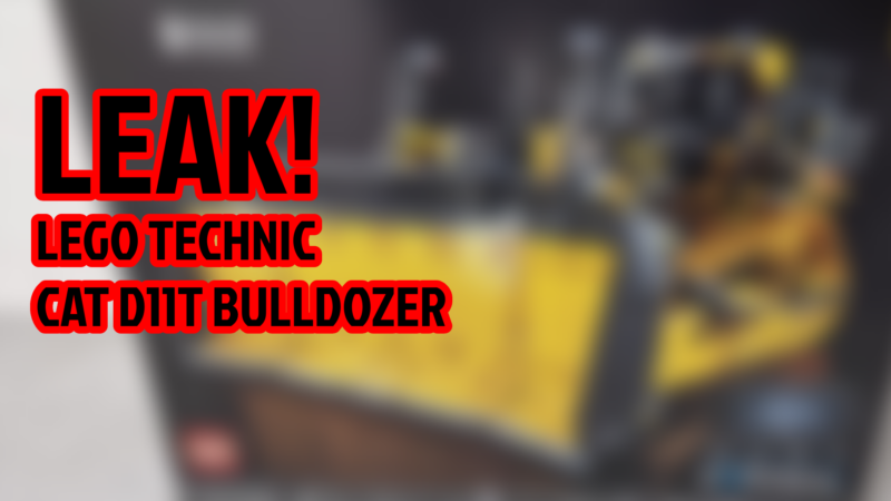 LEAK: LEGO TECHNIC 42131 CAT D11T Bulldozer! Funktionen und Teile
