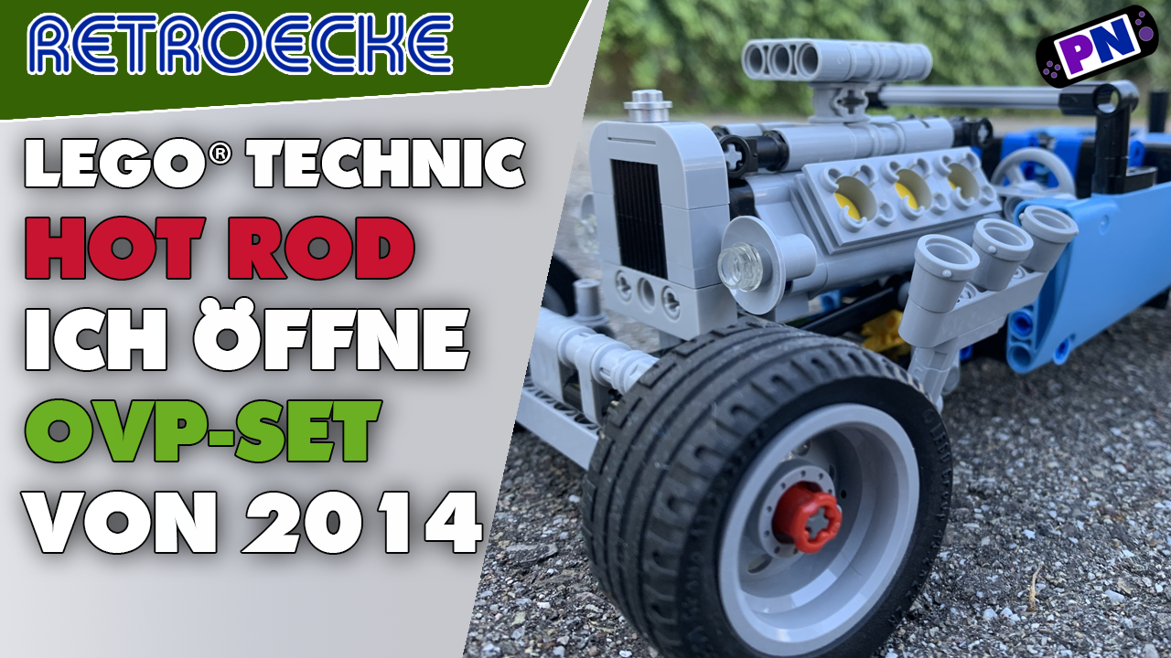 OVP von 2014 aufgerissen und gebaut: LEGO® TECHNIC Hotrod 42022