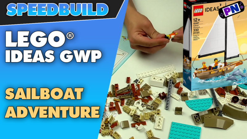Speedbuild LEGO® IDEAS GWP Sailboat Adventure (Segelabenteuer) 40487