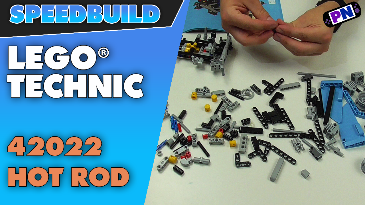 Rasend schnell: LEGO® TECHNIC HotRod 42022 Speedbuild
