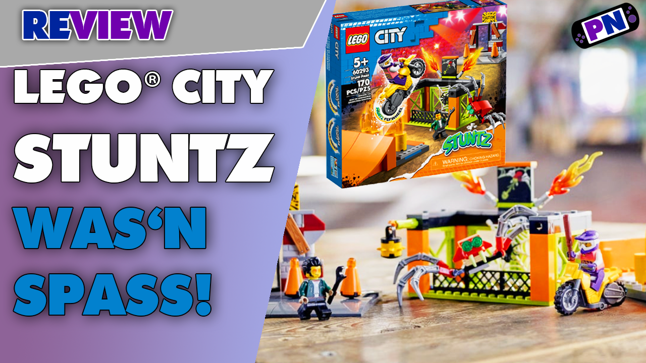 Unterschätzt! Es macht so viel Laune!  LEGO® City Stuntz Stunt-Park 60293 (Achtung! Kinderspielzeug!)
