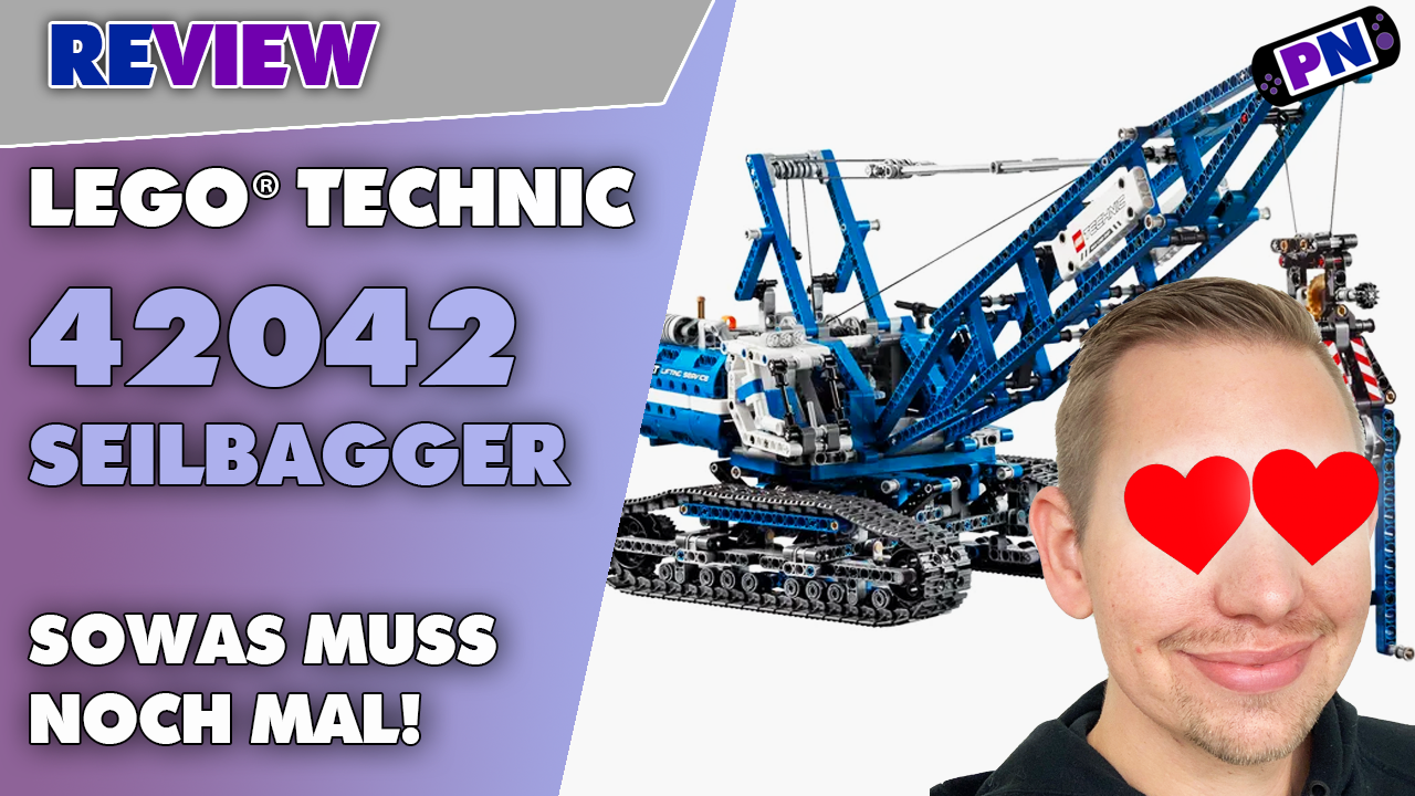 Ich will wieder sowas: Motor und Ketten! LEGO® TECHNIC Seilbagger 42042