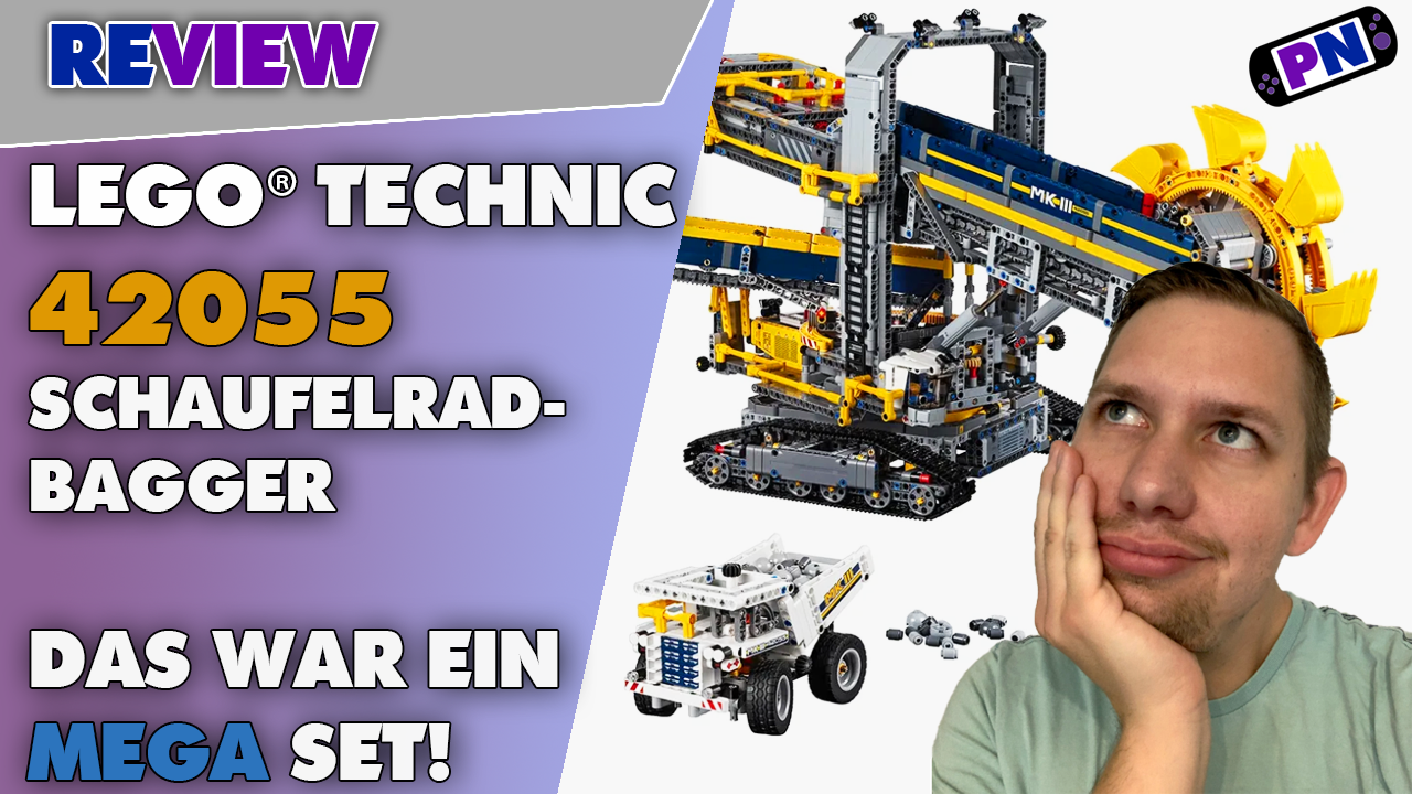 Ein MEGA Set! MEHR Davon! LEGO® TECHNIC Schaufelradbagger 42055 Review